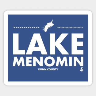 Dunn County, Wisconsin - Lake Menomin Sticker